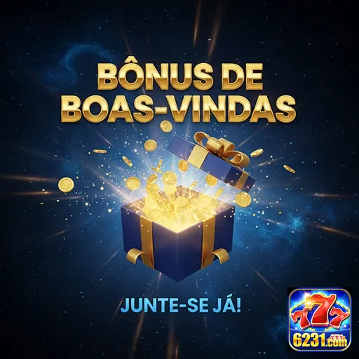 Imagem de boas-vindas do site 6231, destacando benefícios e promoções especiais.
