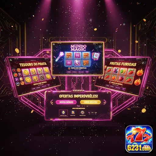 Destaque dos jogos do Mundo Magic disponível no site 6231, oferecendo uma experiência mágica.