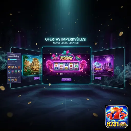 Ofertas imperdíveis de jogos quentes no site 6231, ideal para os amantes de games.