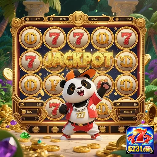 Imagem do jogo de slot Jackpot disponível no site 6231, destacando prêmios emocionantes.